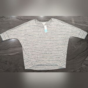 Ansell Scoop Neck Dolman Knit Top